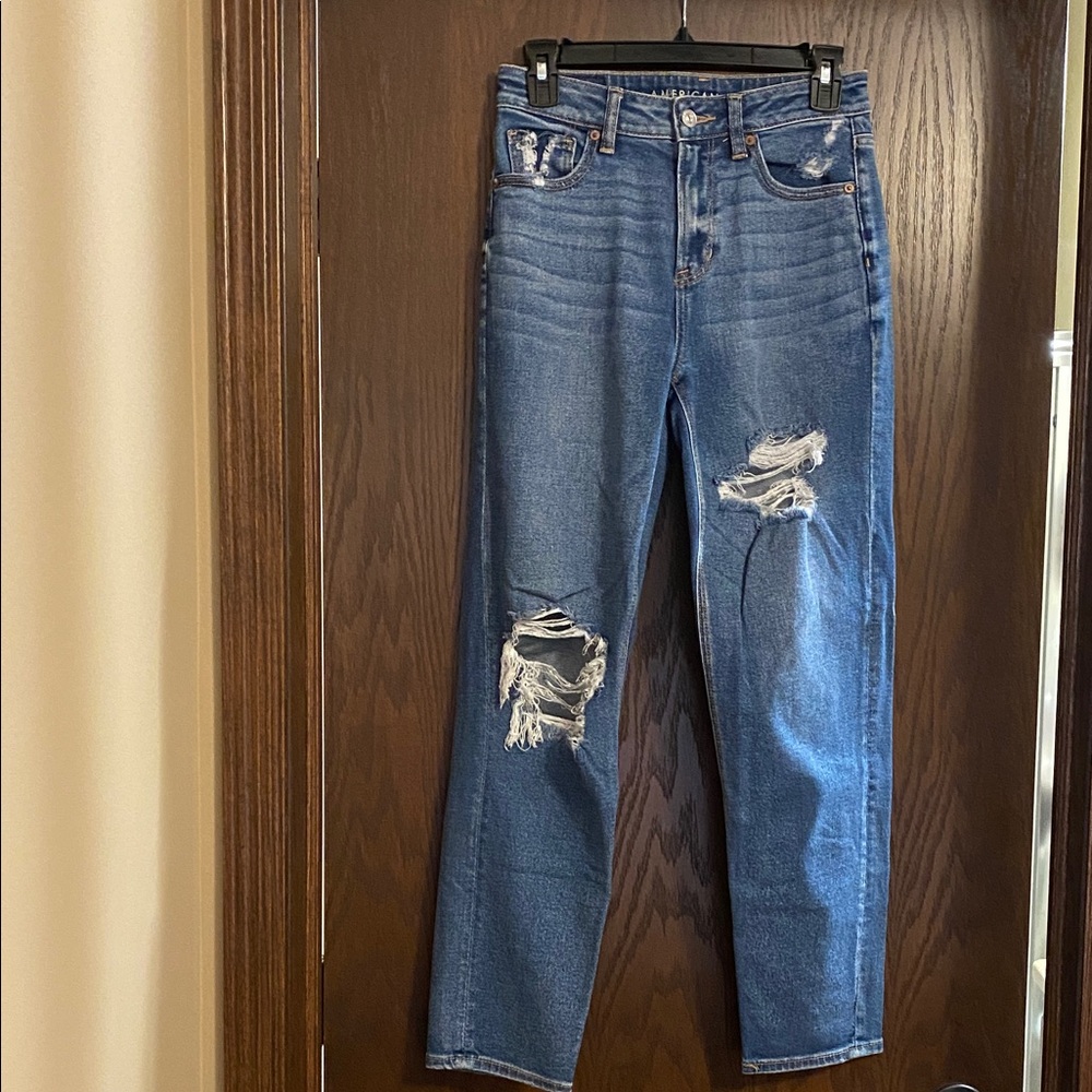 American Eagle Outfitters Mom Straight Leg Jeans